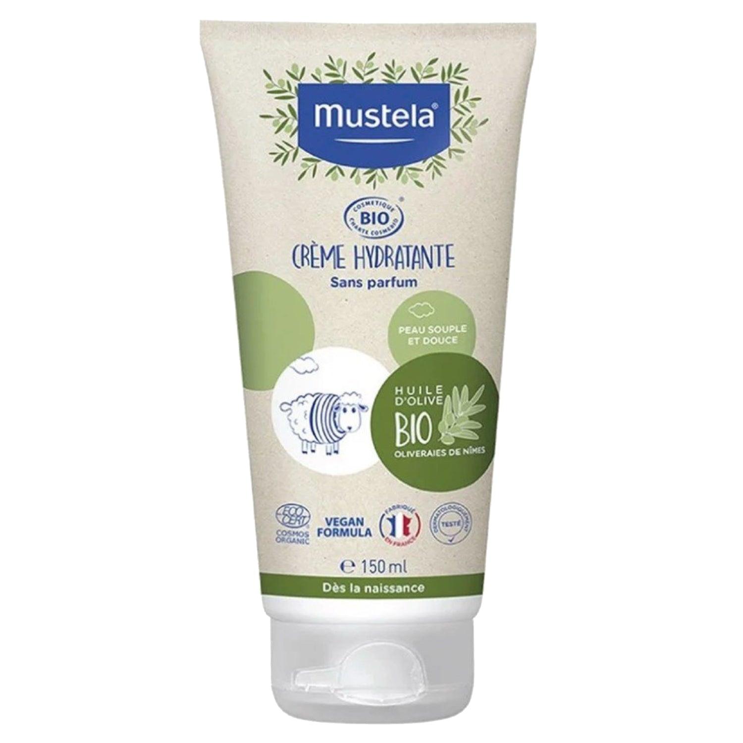 Mustela Bio Organic Hydrating Cream 150ml - Wellness Shoppee