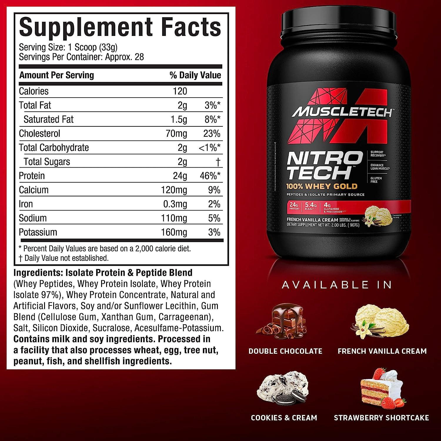 MuscleTech NitroTech 2.2Lb - Wellness Shoppee