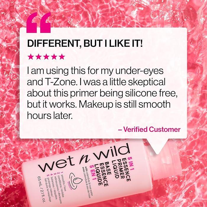 Wet n wild 5 In 1 Essence Face Makeup Primer Liquid - Wellness Shoppee