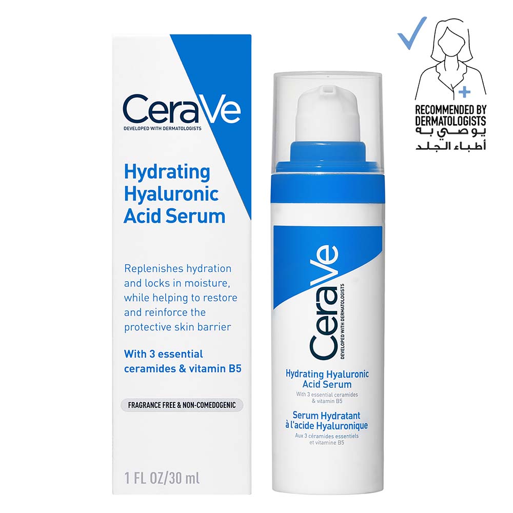 Cerave Hydrating Hyaluronic Acid Serum For Dry Skin 30 Ml