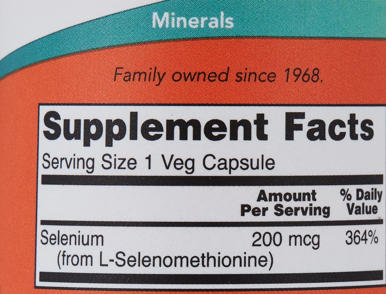 Now Selenium 200Mcg Vcaps. 90'S - Wellness Shoppee