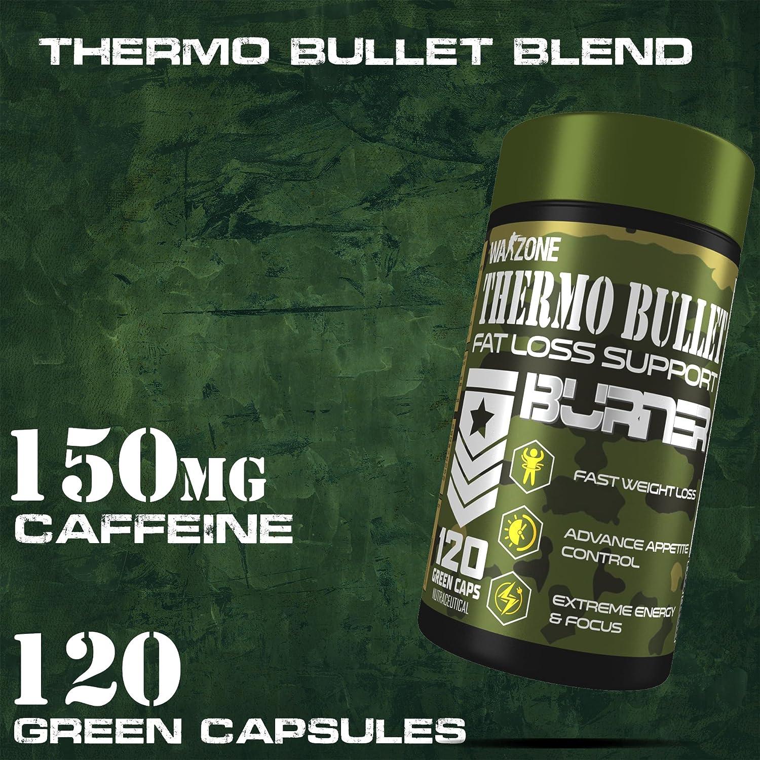 Warzone Thermo Bullet Thermogenic Fat Burner - Wellness Shoppee