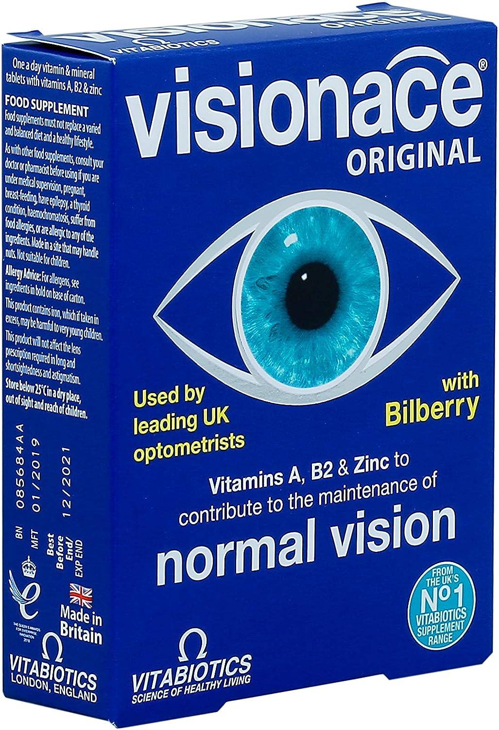 Vitabiotics Visionace 30 Tablets - Wellness Shoppee