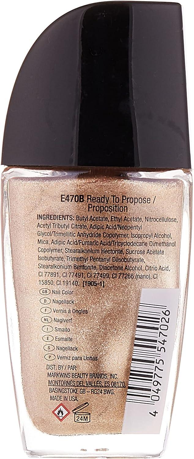Wet N Wild Shine Nail Color Ready To Propose Pack Of 1 X 13 Ml - Wellness Shoppee