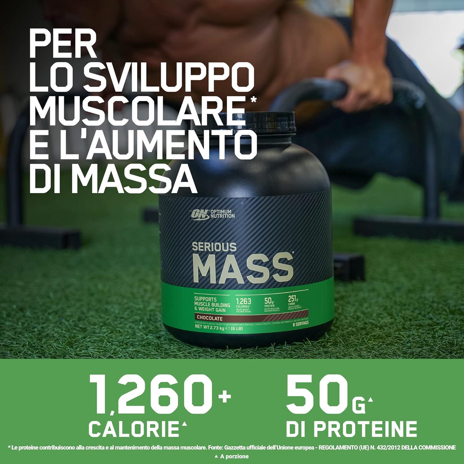 Optimum Nutrition Serious Mass 6 lbs - Wellness Shoppee