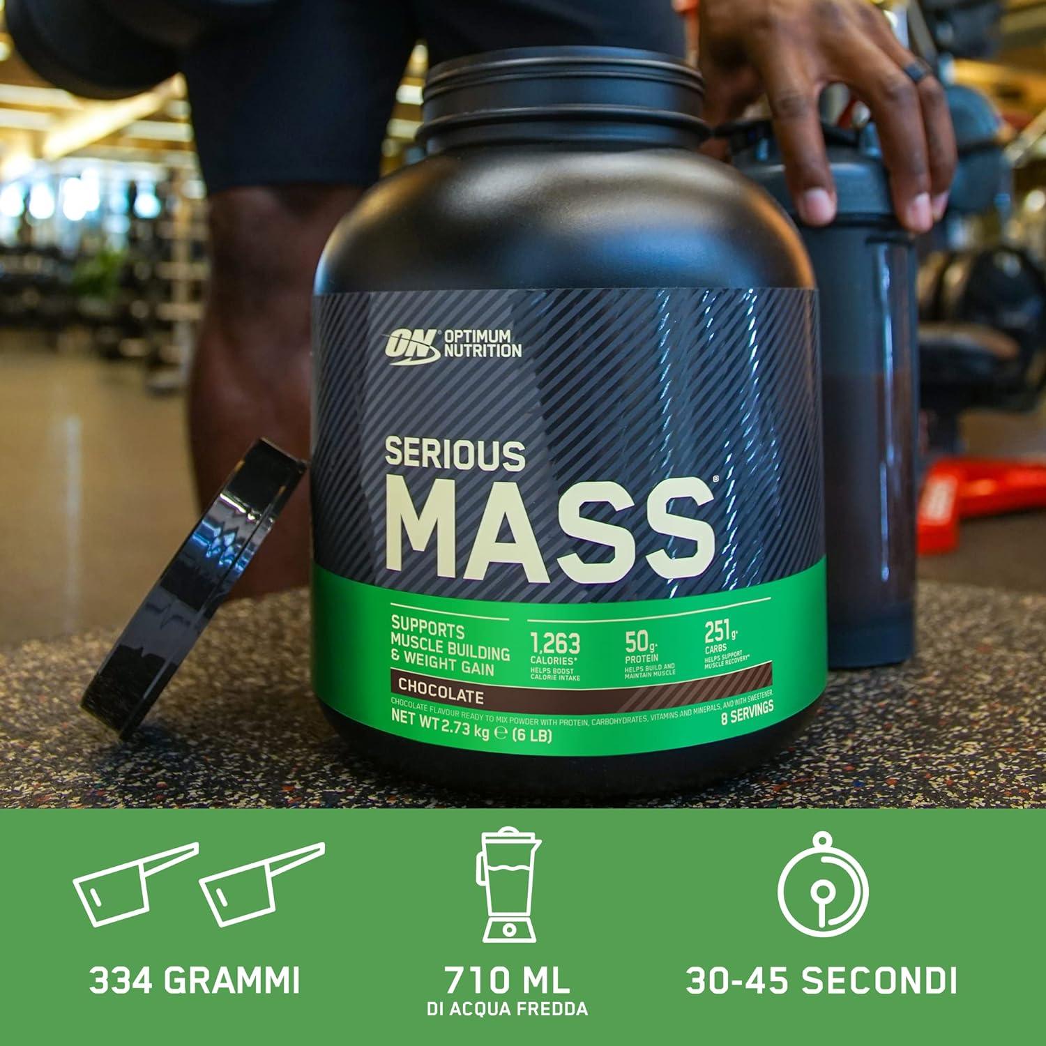 Optimum Nutrition Serious Mass 6 lbs - Wellness Shoppee