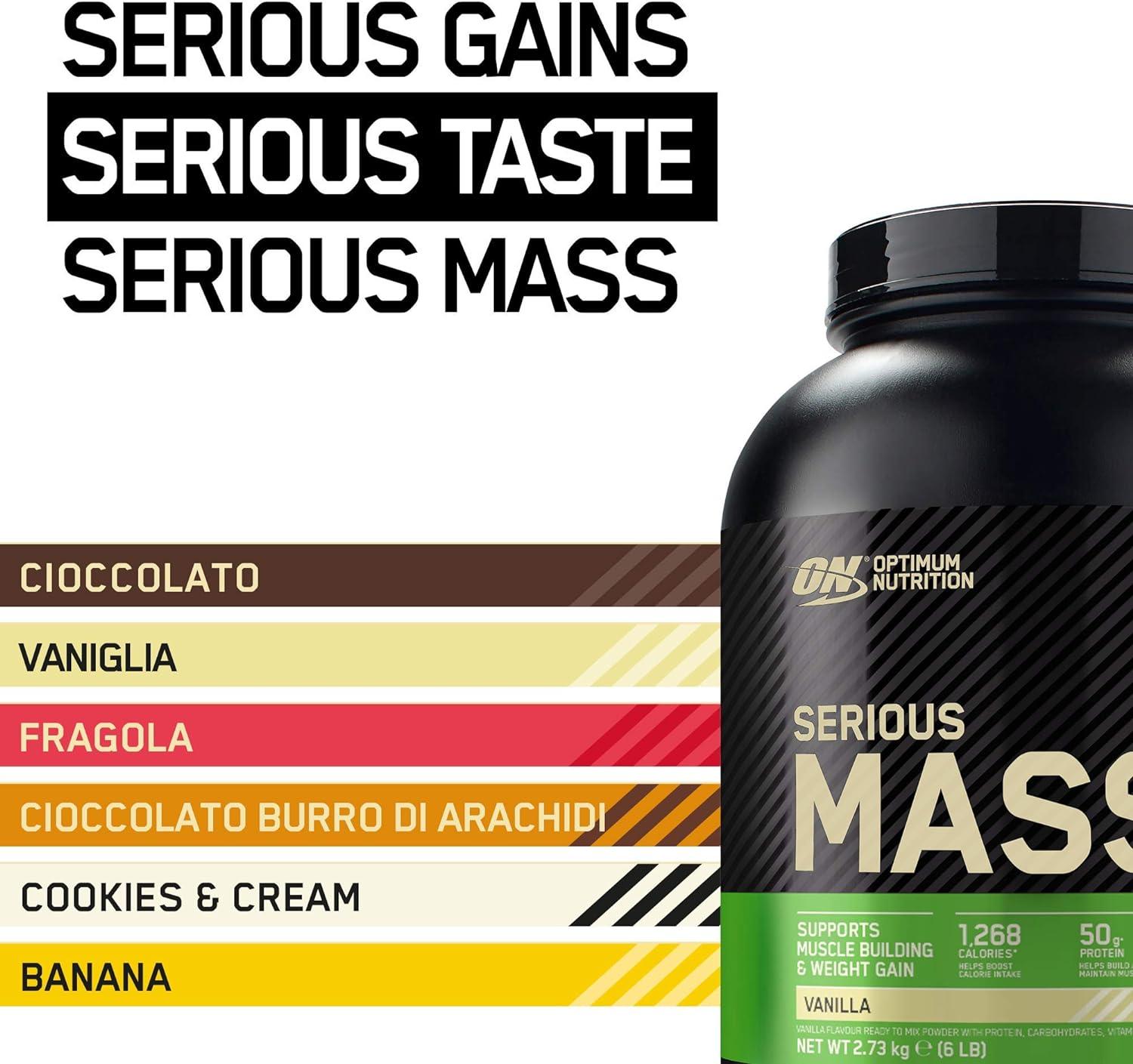 Optimum Nutrition Serious Mass 6 lbs - Wellness Shoppee