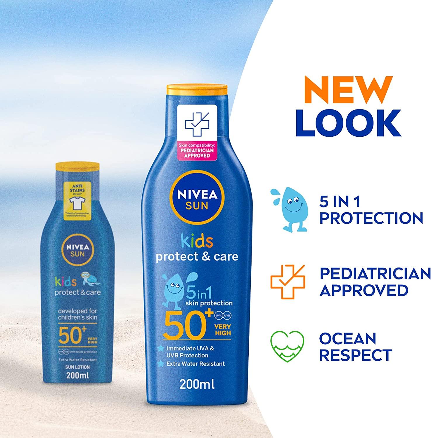 Nivea Sun Kids Protection Lotion, Spf 50+ - Wellness Shoppee