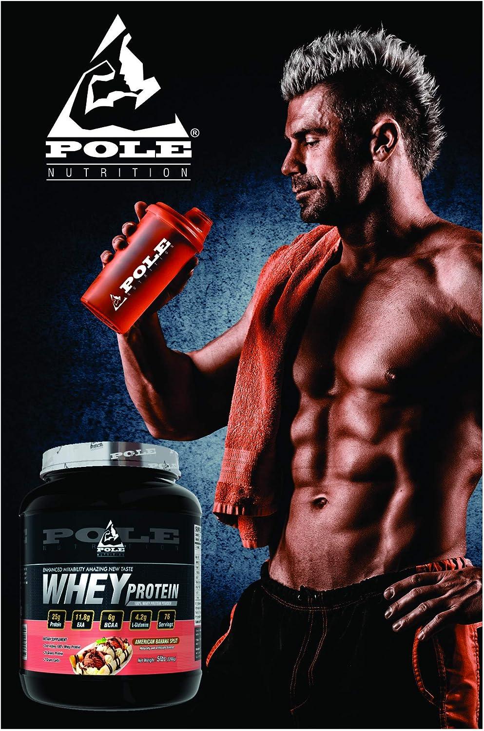 Pole Nutrition 100% Whey Protein Powder 5 lbs - Wellness Shoppee