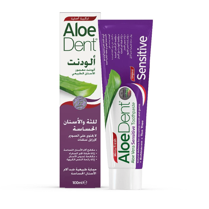 AloeDent Sensitive Toothpaste - 100ml - Wellness Shoppee