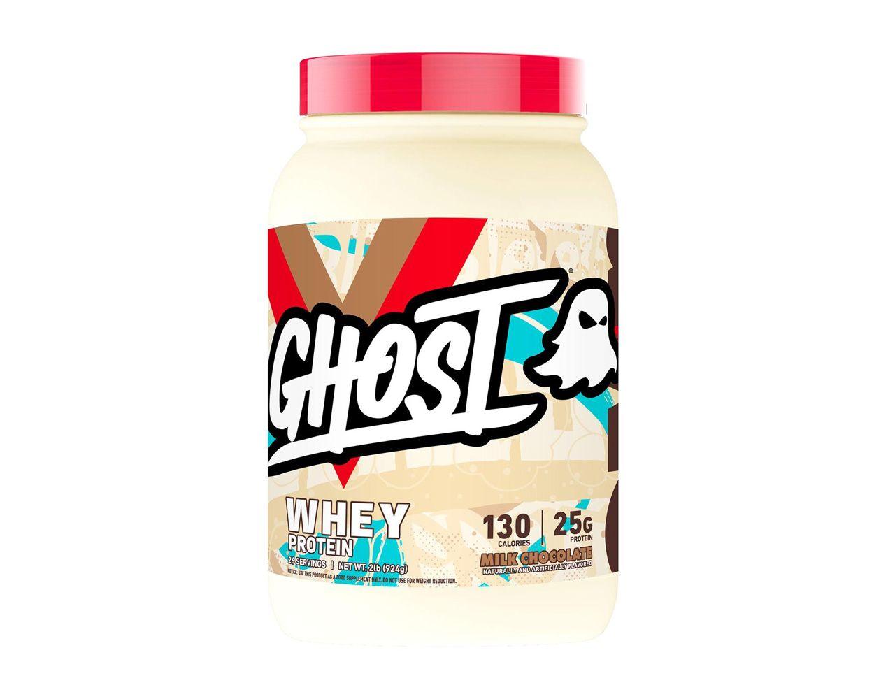 Ghost Whey Protein Powder - 2lb, 25g Of Protein - Wellness Shoppee