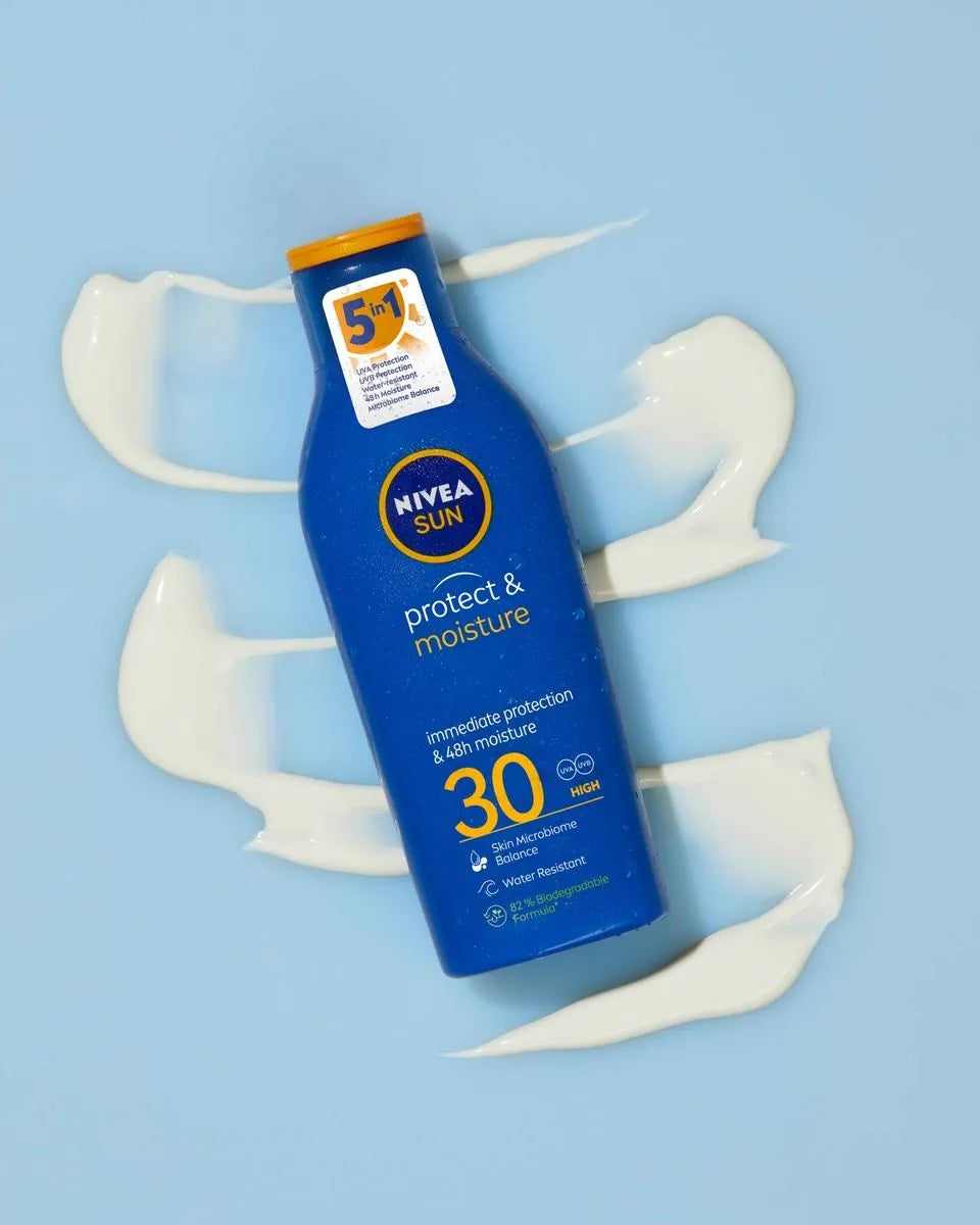 NIVEA SUN Protect & Moisture Sun Lotion SPF 30 - Wellness Shoppee