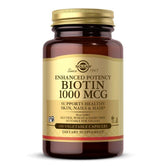 Solgar Biotin, 100 Vegetable Capsules, 1000 mcg - Wellness Shoppee