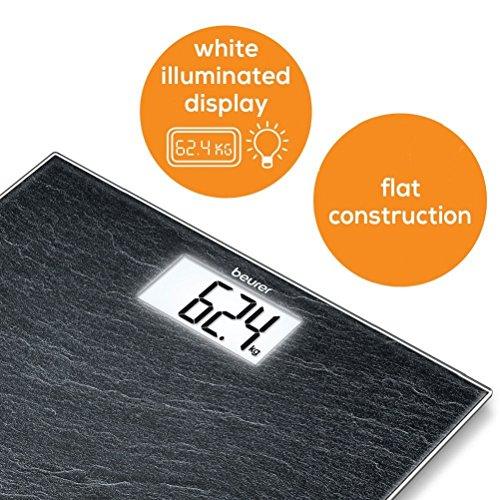 Beurer - GS203 Glass Bathroom Scale Skifer - Wellness Shoppee