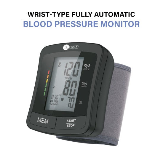 AFRA Digital Blood Pressure Monitor, AF-203BPMW, Black