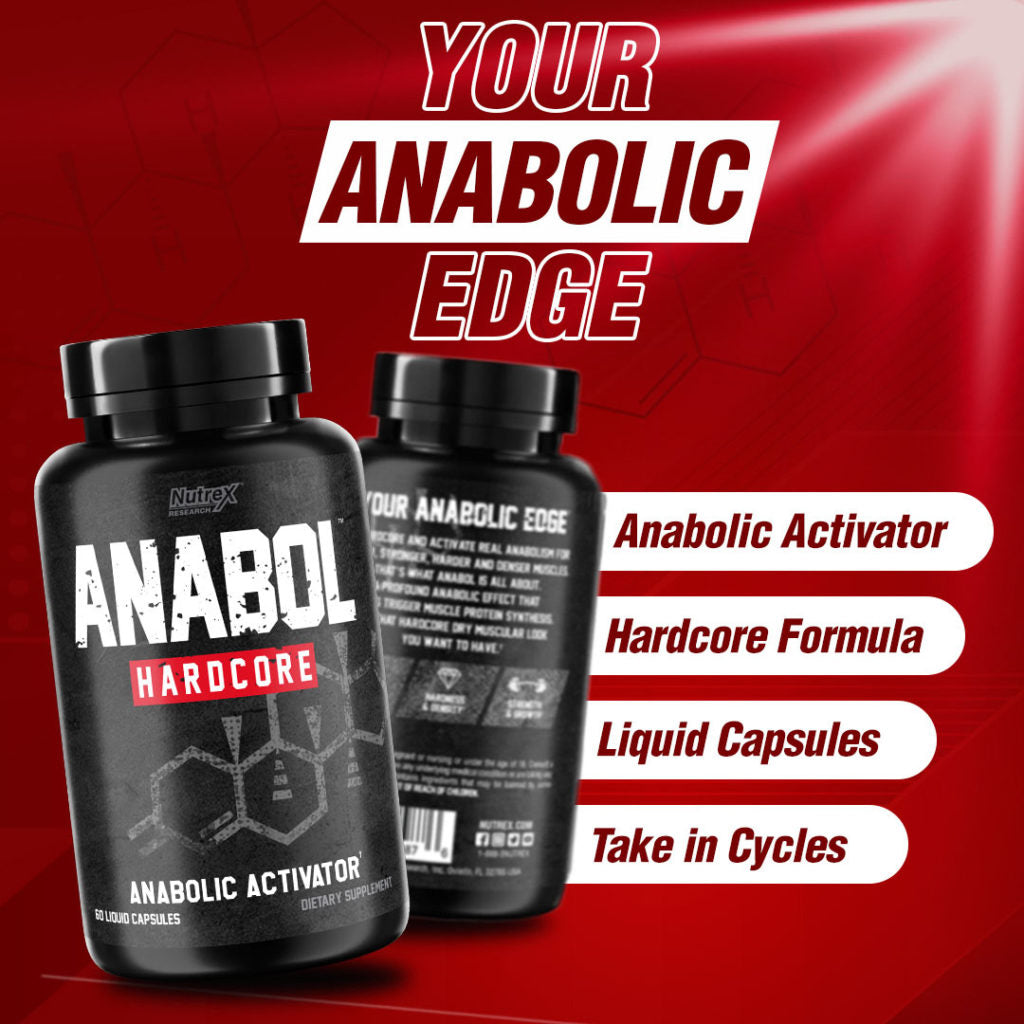 Nutrex Research Anabol Hardcore 60 Capsule