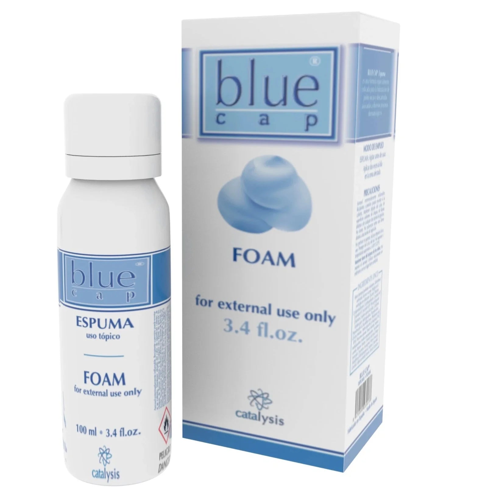 Blue Cap Foam 100ml - Wellness Shoppee