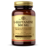 Solgar L-glutamine, 500 mg, 100 Vegetable Capsules - Wellness Shoppee