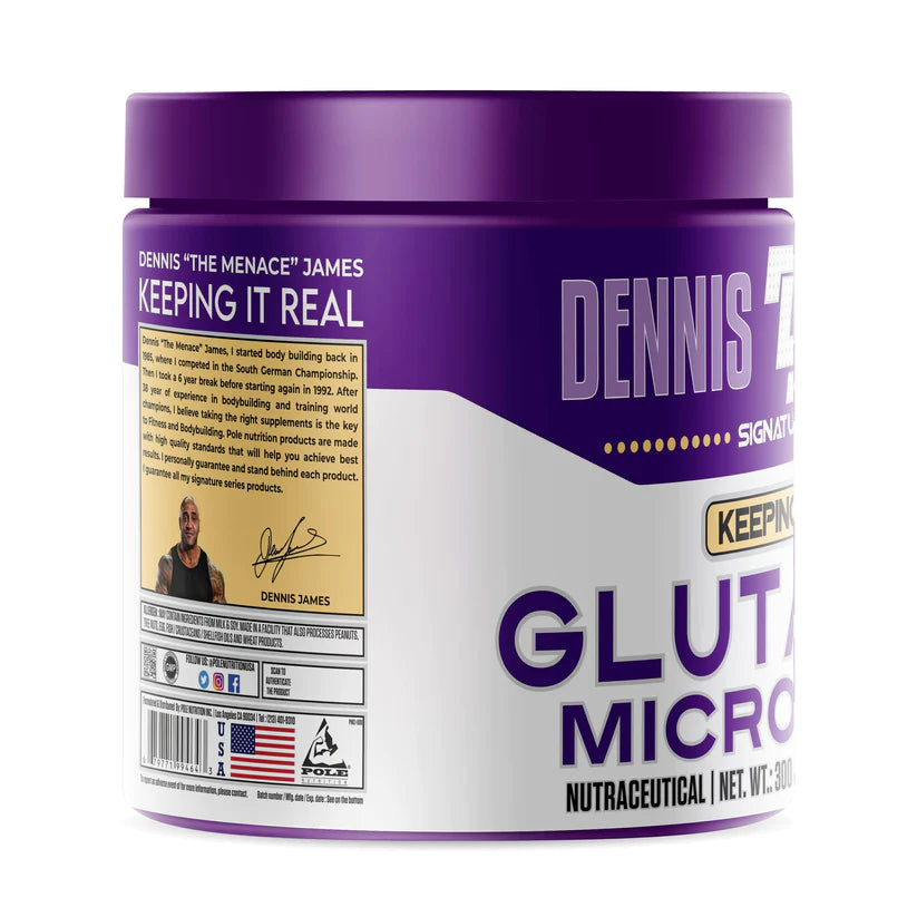 Dennis James Signature Series Glutamine Micronized - Wellness Shoppee