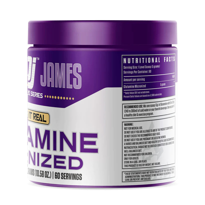 Dennis James Signature Series Glutamine Micronized - Wellness Shoppee