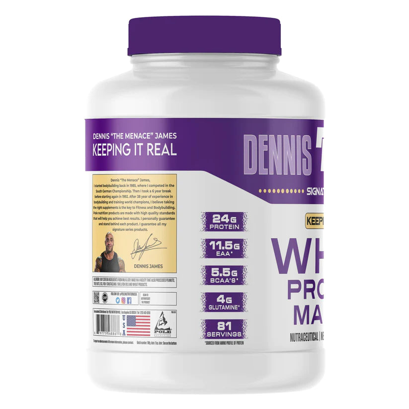 Dennis James Signature Series Whey Protein Matrix | 5lbs | 81 servings - Wellness Shoppee