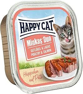 Happy Cat Minkas Duo Poultry & Salmon 100G