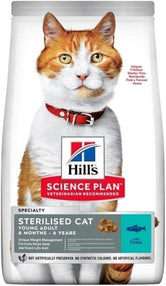 Hill's Science Plan Sterilised Young Adult Cat Food with Tuna 1.5kg