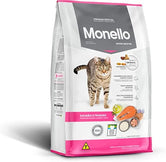 MONELLO CAT FOOD SALMON,TUNA AND CHICKEN 1KG, multicolour
