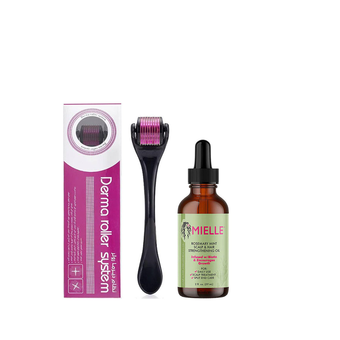 Mielle rosemarie oil + Derma roller