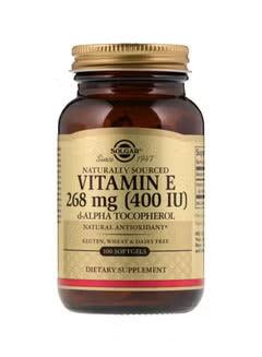 Solgar Vitamin & Herb Vitamin E Supplement Softgels 400IU 100 - Wellness Shoppee