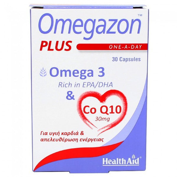 Health aid Omegazon Plus  ( Co Q 10 )  30's