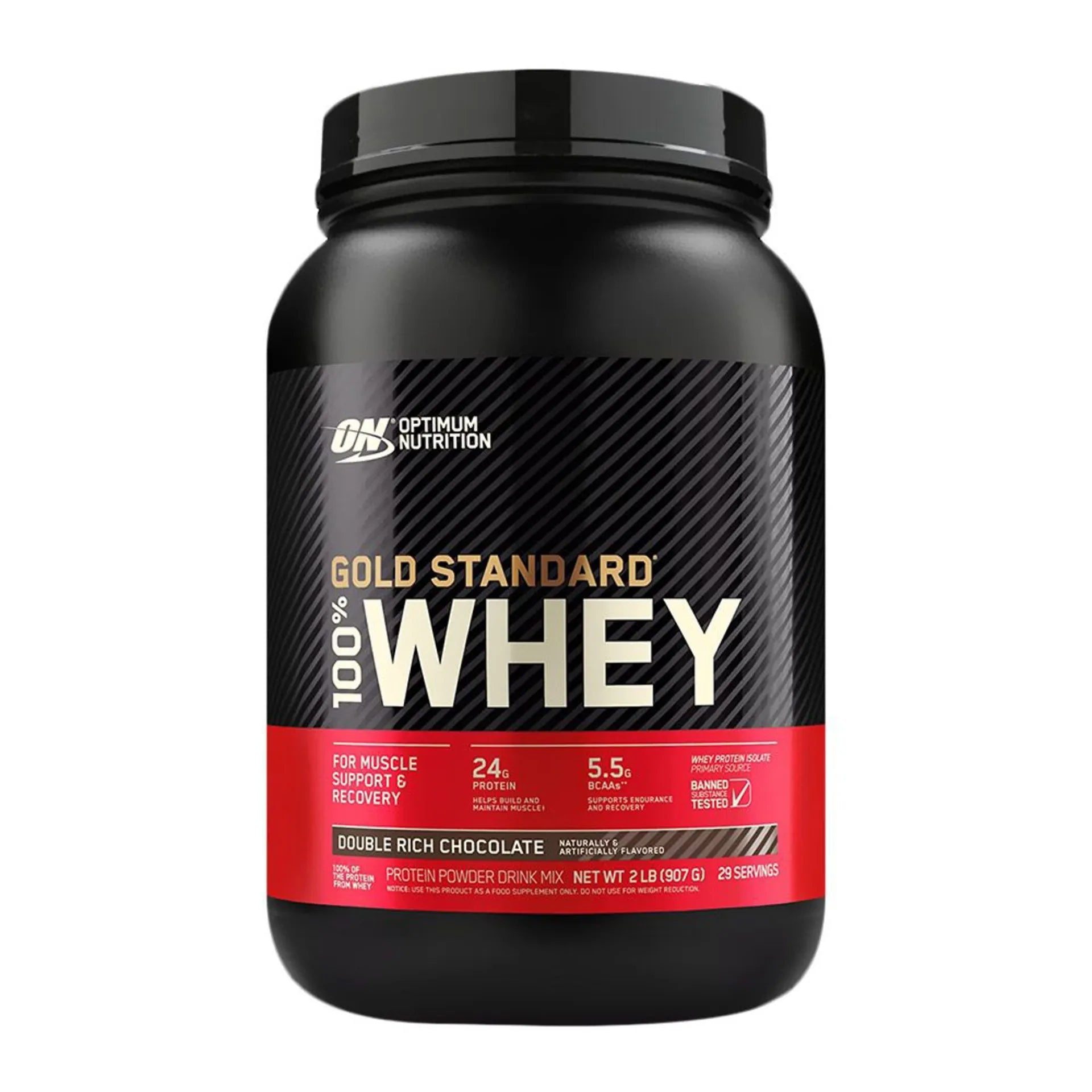 Optimum Nutrition 100% Gold Standard Whey Double Rich Chocolate 2lb