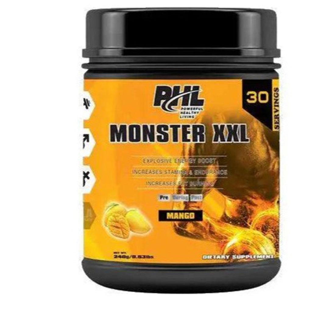 PHL Pre Workout Monster XXL 250g - Wellness Shoppee