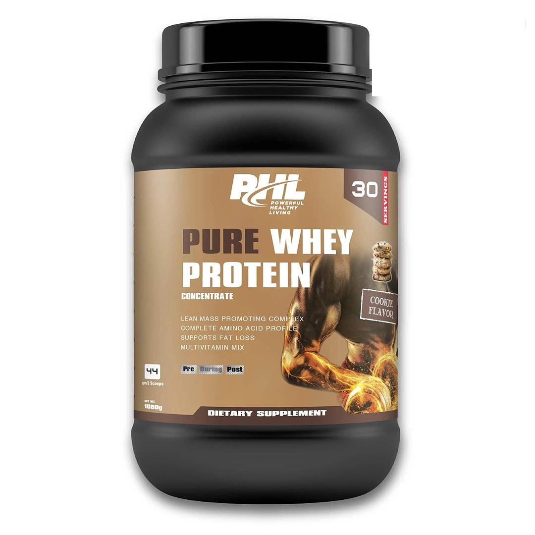 PHL Pure Whey Protein Powder 2lbs - Wellness Shoppee