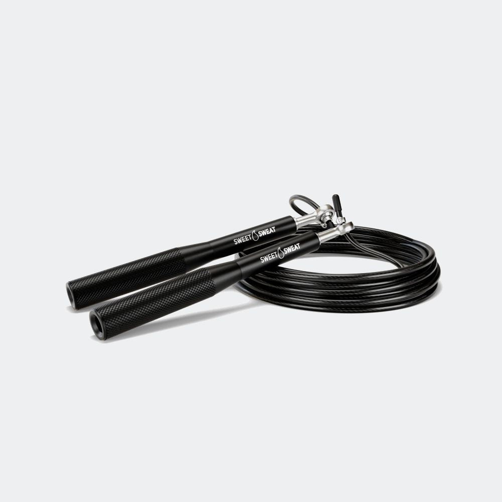 Sports Research Sweat Performance Jump Rope ~ 10ft Adjustable Length Rope