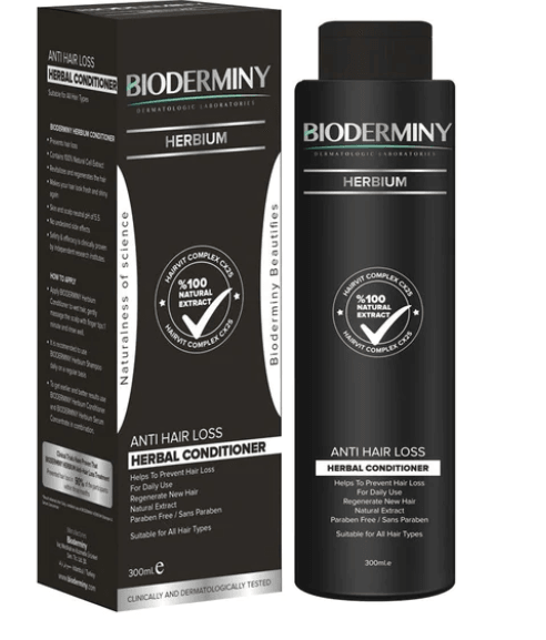 Bioderminy Herbium Anti- Hair Loss Herbal Conditioner 300 ml - Wellness Shoppee