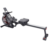 SkyLand Water Rowing Machine – Smooth & Quiet Rowing with Bluetooth App, LCD Monitor, 130Kg Capacity - Vertical Tank