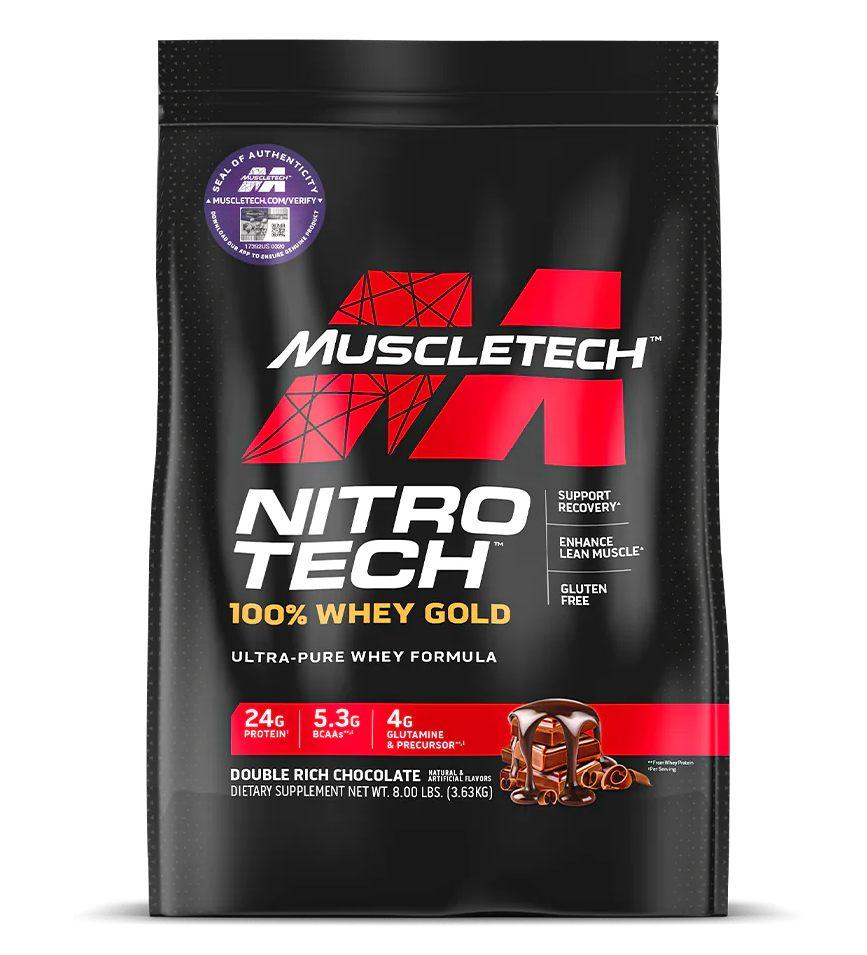 Muscletech Nitro Tech Whey Gold, 8 LBs - Wellness Shoppee