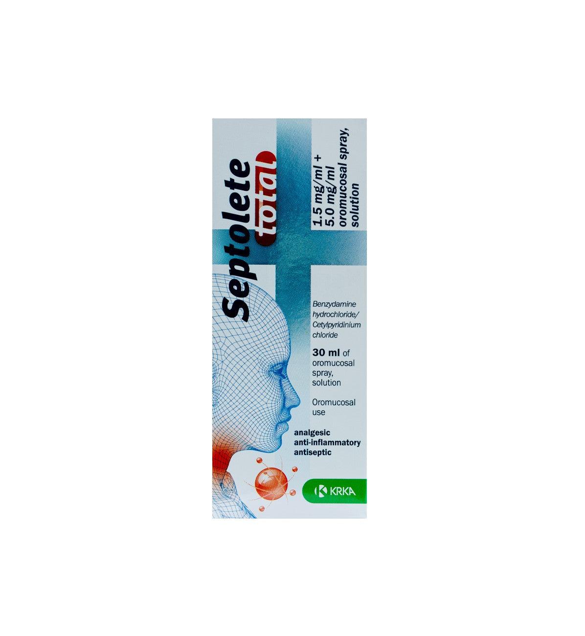 Septolete Oromucosal Spray Solution 30ml - Wellness Shoppee