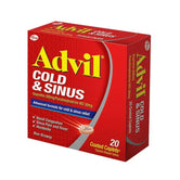 Advil Cold & Sinus Coated Caplets 20's - Wellness Shoppee