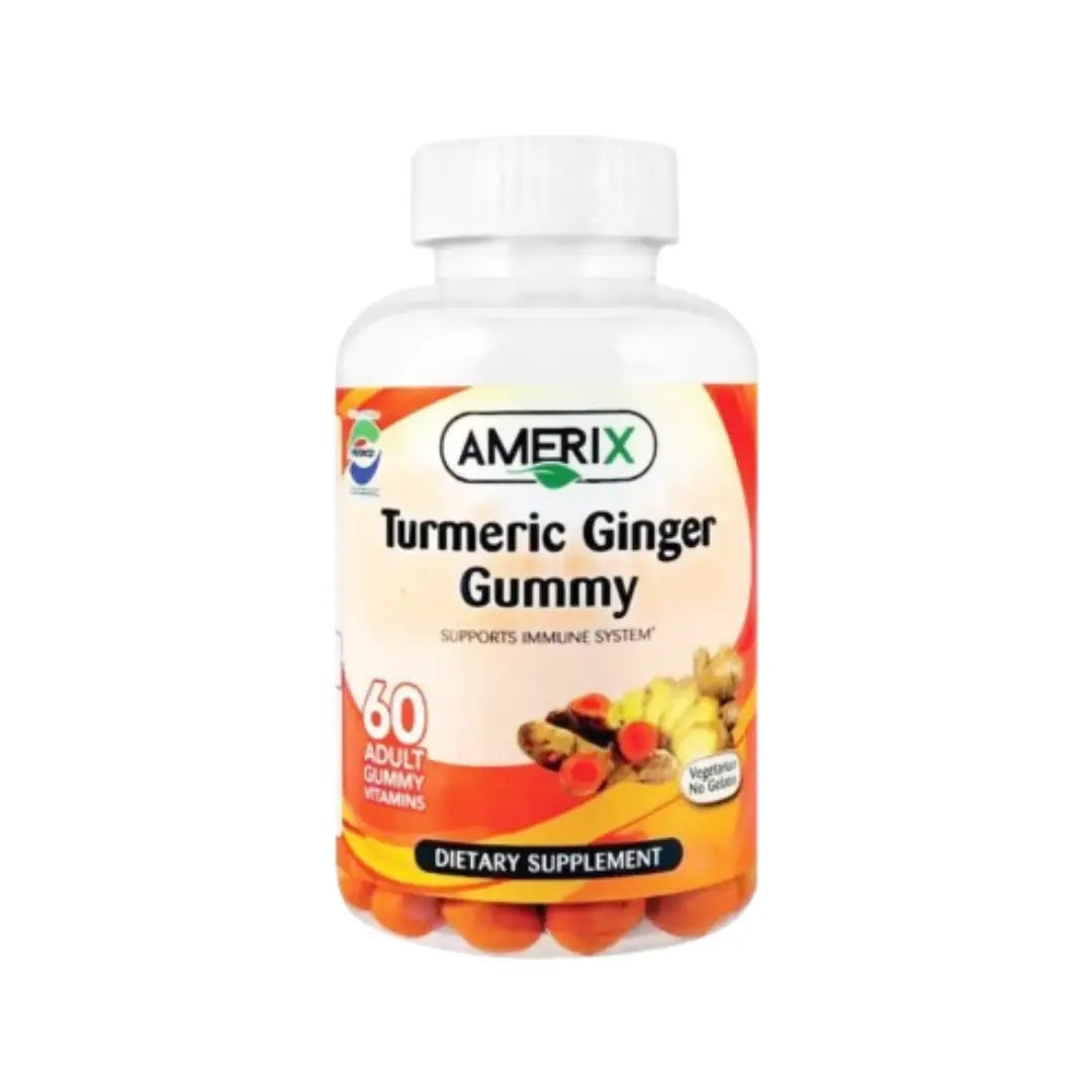 Amerix Turmeric Ginger Mango, 60 Adult Gummies