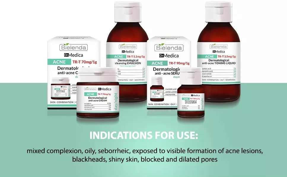 Bielenda Dr Medica Dermatological Anti Acne Face Serum Day Night 30ml - Wellness Shoppee