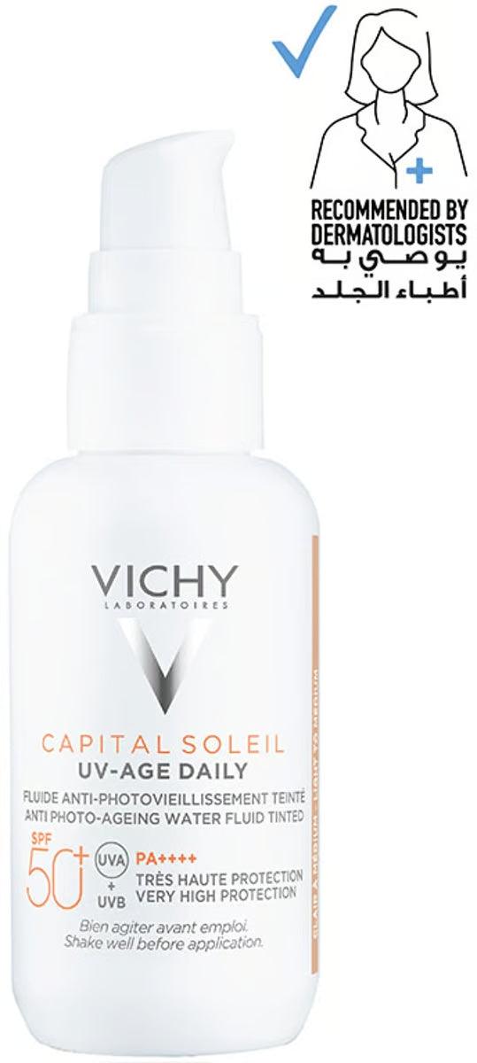 Vichy Capital Soleil UV-Age Daily Tinted SPF 50+ 40mL - Wellness Shoppee