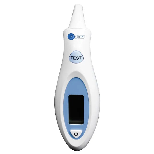 Afra - Japan, Infrared Ear Thermometer Automatic Shut-Off - White