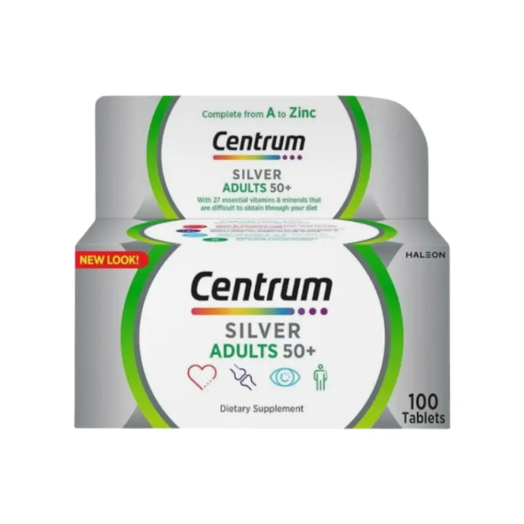 Centrum Silver Adults 50+, 100 Tablets