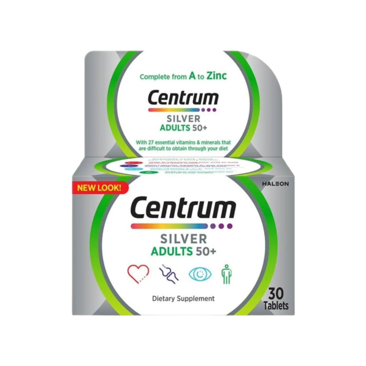 Centrum Silver Adults 50+, 30 Tablets
