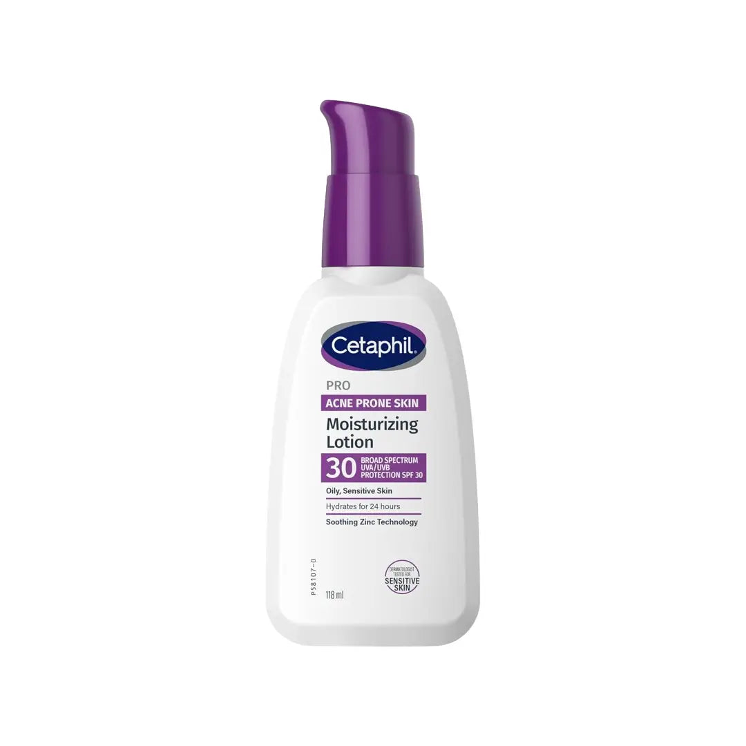 Cetaphil Pro Acne Prone Skin Moisturising Lotion SPF30, 118ml