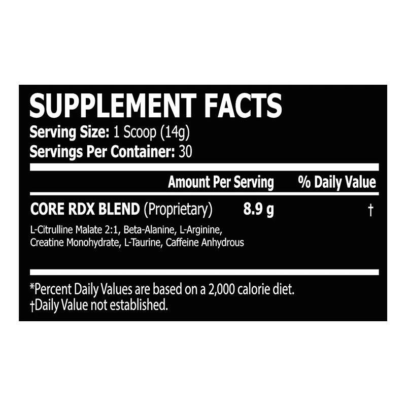 Core Champs Rdx Pre-workout 30 Servings - Wellness Shoppee