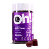 Oh My Oh! Organic Elderberry, 90 Gummies, Immune System Boost, Respiratory Health