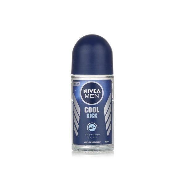 Nivea for men aqua cool roll on deodorant 50ml - Wellness Shoppee